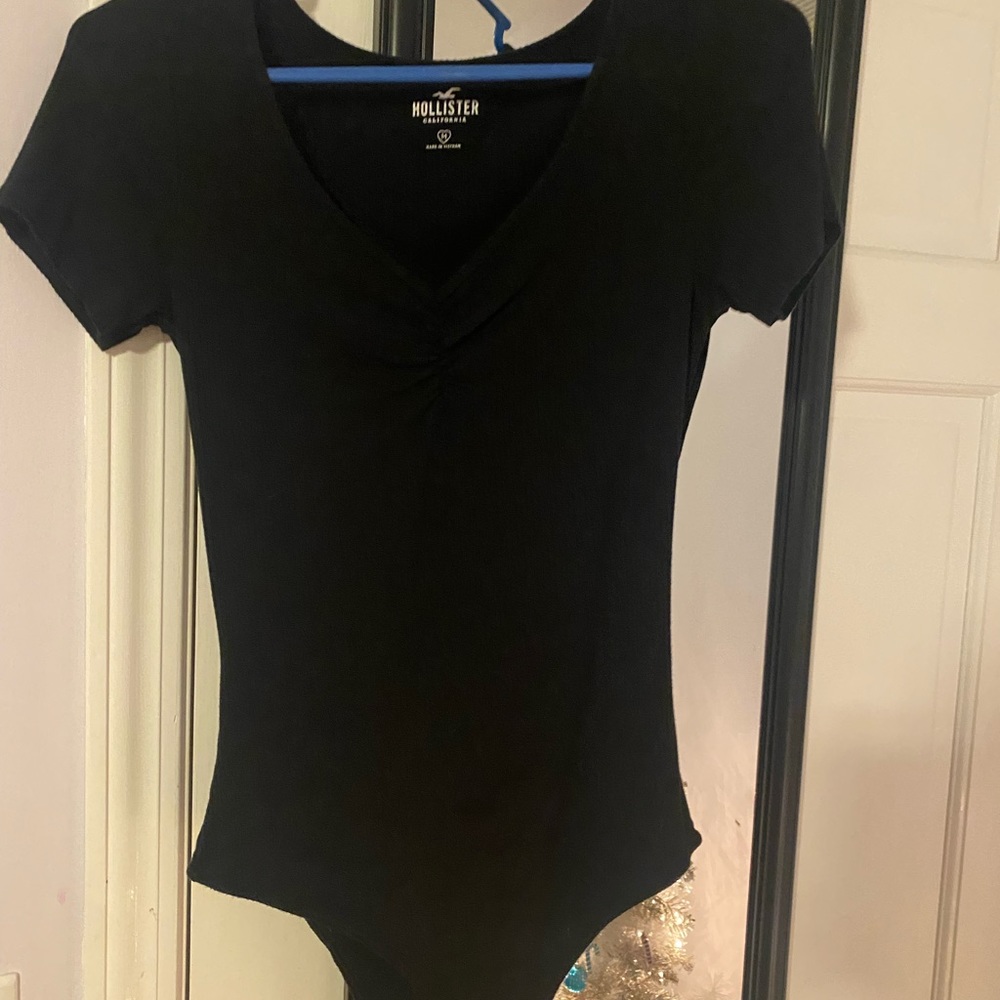 Hollister Blacked Cinched Bodysuit
